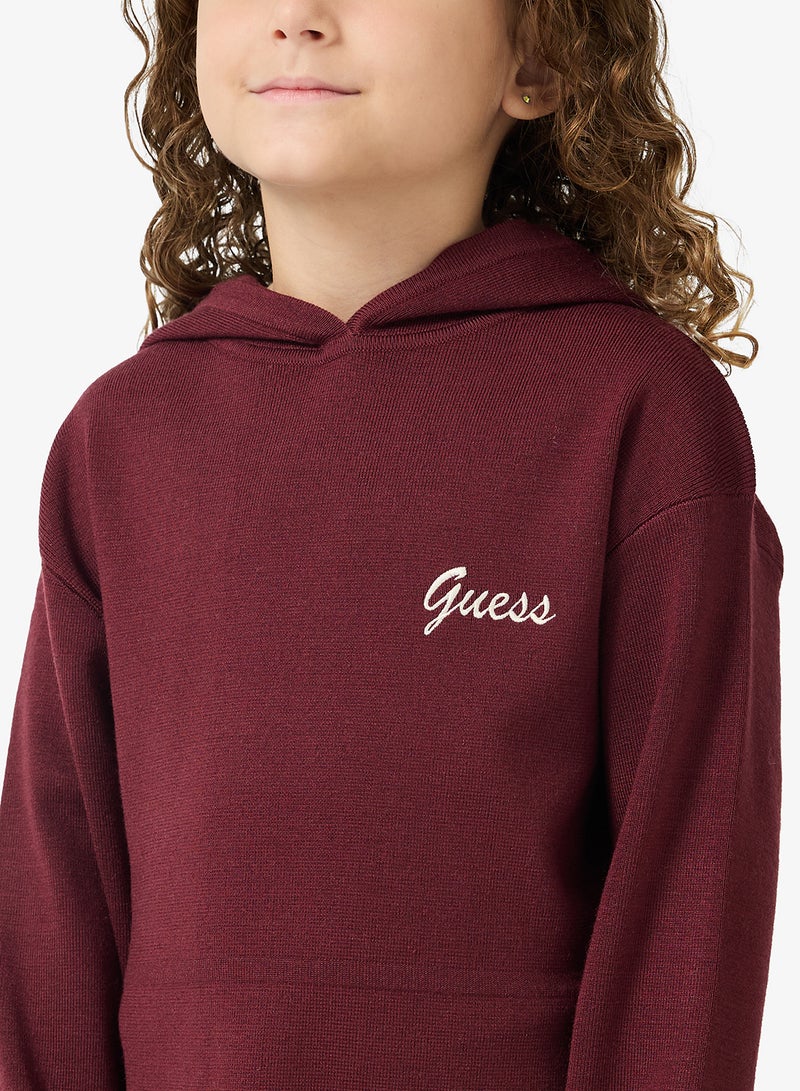 جس فستان ميدي بغطاء رأس للأطفال - Image 3